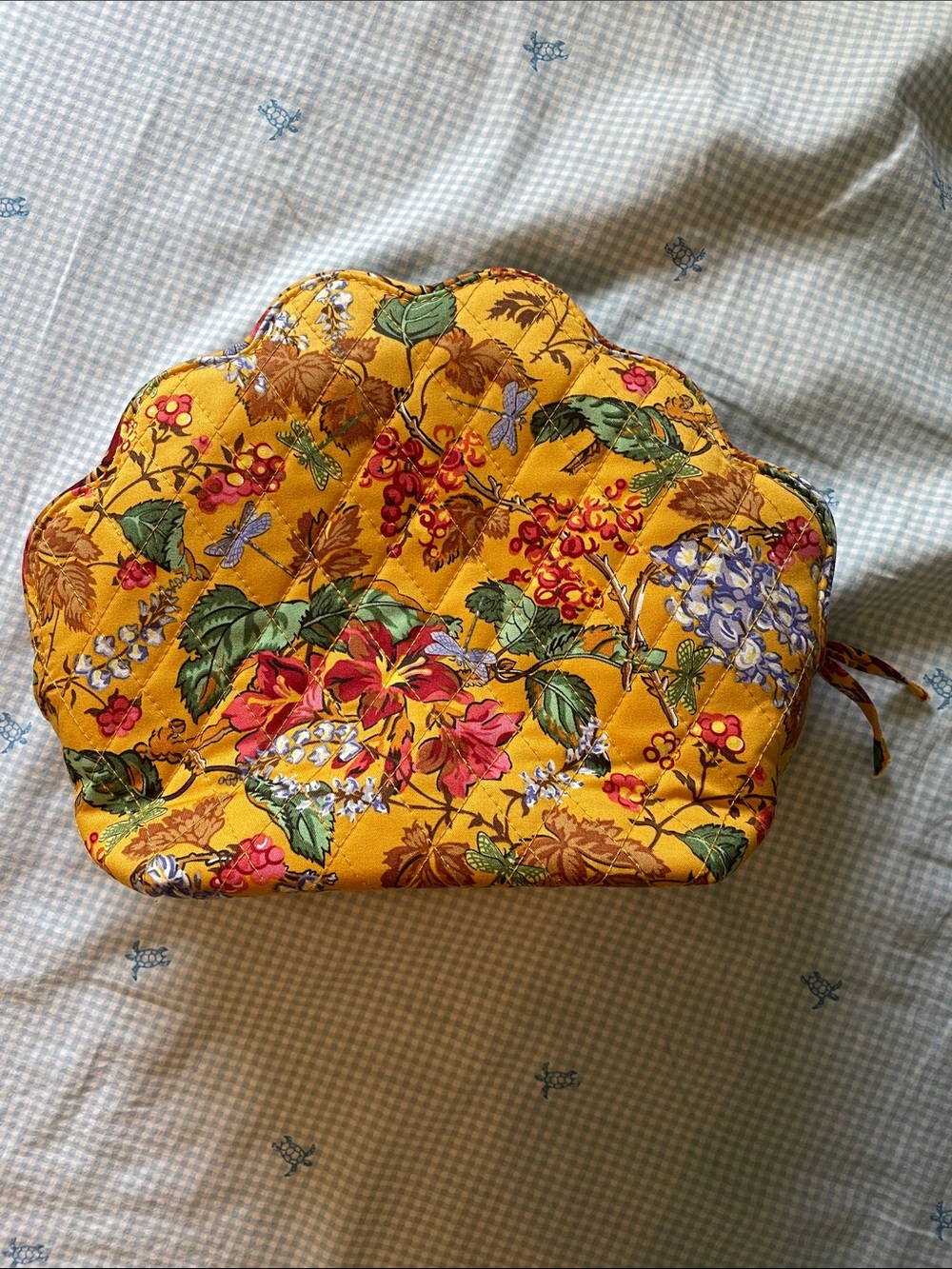 Vera Bradley x Gilmore Girls Scalloped Cosmetic Bag